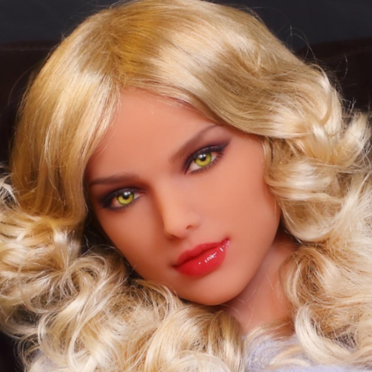 Firedoll - Holly - Sex Doll Head - M16 Compatible - Light Tan - Lucidtoys