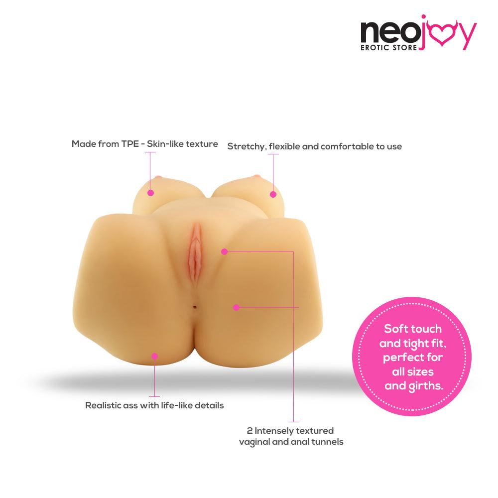 Neojoy Easy Torso - Realistic Sex Doll Torso With M16 Head Connector - Natural - 14kg - Lucidtoys