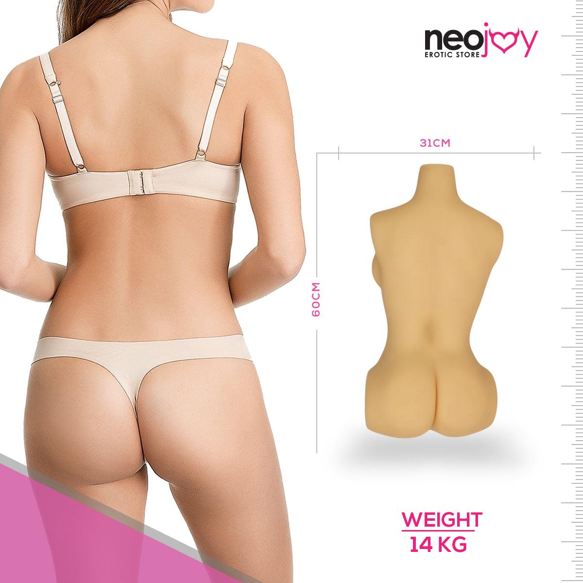 Neojoy Easy Torso - Realistic Sex Doll Torso With M16 Head Connector - Natural - 14kg - Lucidtoys