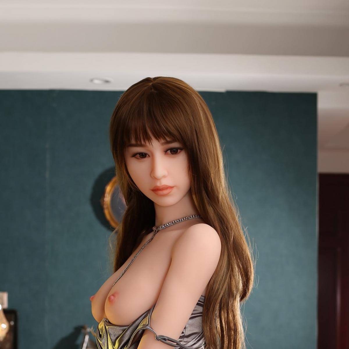 Neodoll Racy Yumi - Realistic Sex Doll Head - White - Lucidtoys