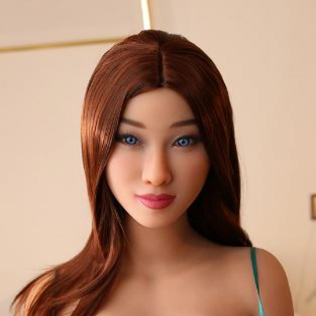 Neodoll Racy Yumiko - Sex Doll Head - Tan - Lucidtoys
