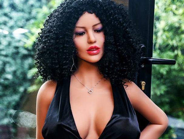 Neodoll Girlfriend Amia - Sex Doll Head - M16 Compatible - Tan - Lucidtoys
