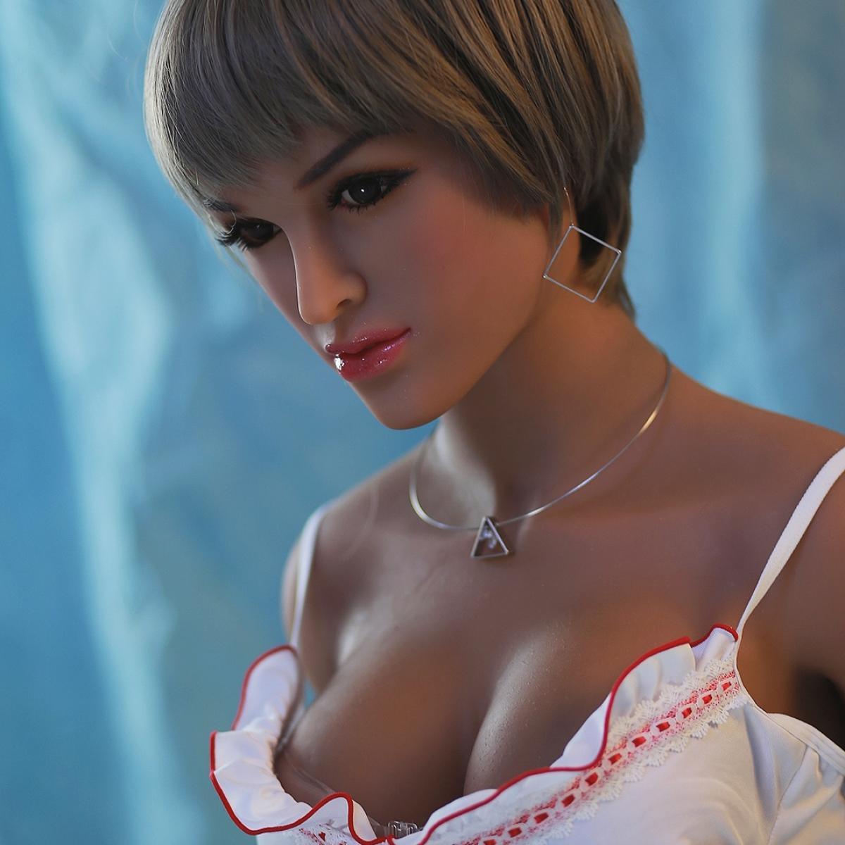 Neodoll Sugar Babe - Kaylin - Sex Doll Head - Tan - Lucidtoys