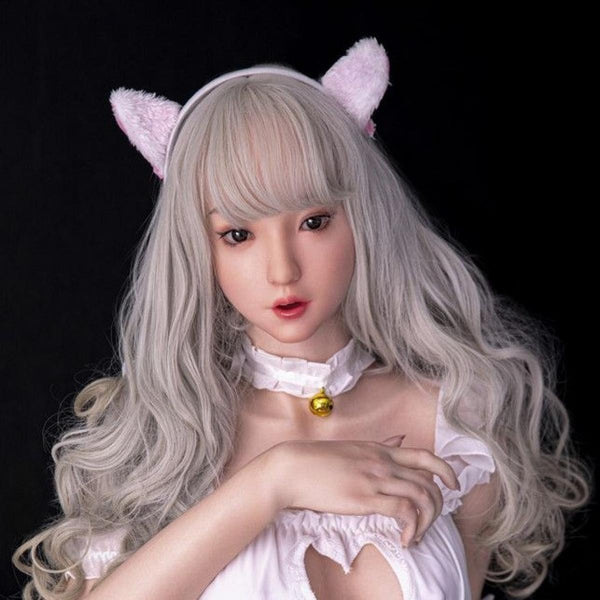 IL Doll - Hiromi(2) - Silicone Sex Doll Head- Natural - Lucidtoys