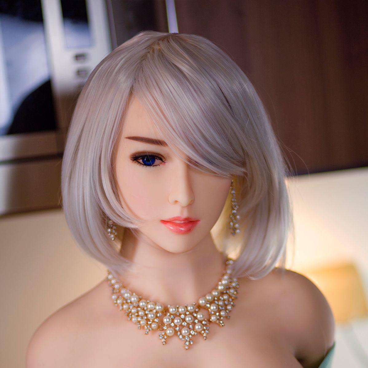 Neodoll Sugar Babe - Isabel - Sex Doll Head - White - Lucidtoys