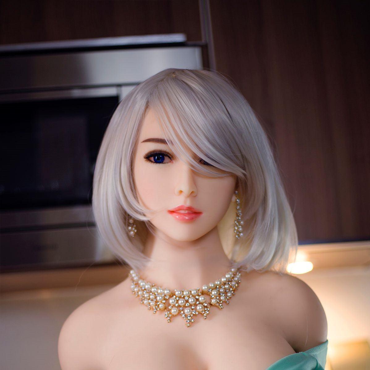 Neodoll Sugar Babe - Isabel - Sex Doll Head - White - Lucidtoys