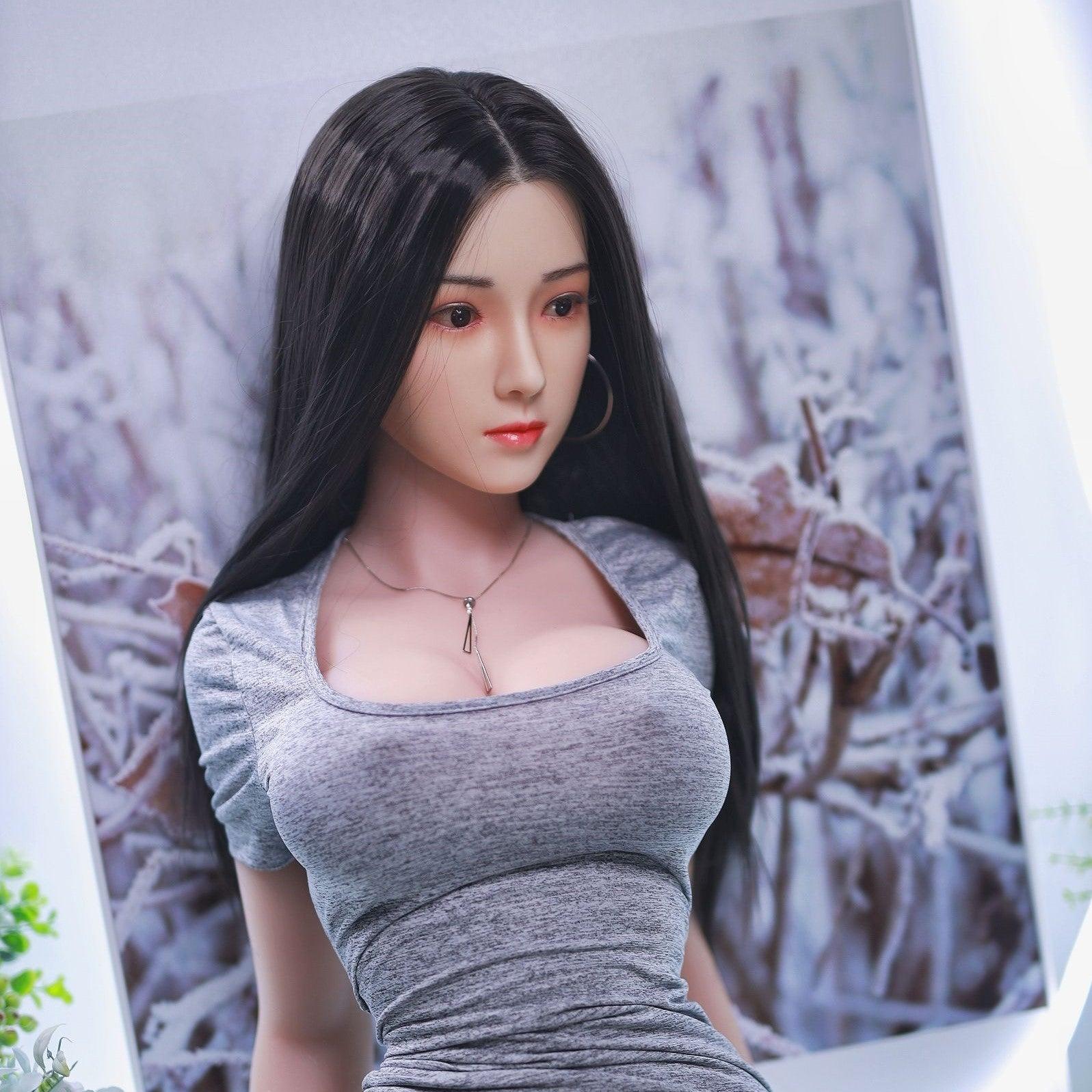 Neodoll Sugar Babe - Laura - Silicone Sex Doll Head - Implanted Hair - Silicone Colour - Lucidtoys