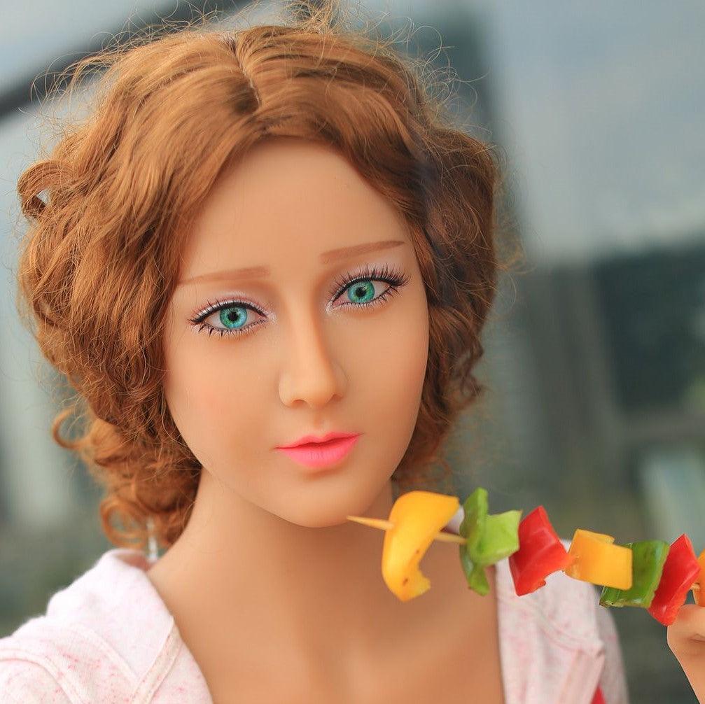 Climax Doll Magnolia - Sex Doll Head - Tan - Lucidtoys