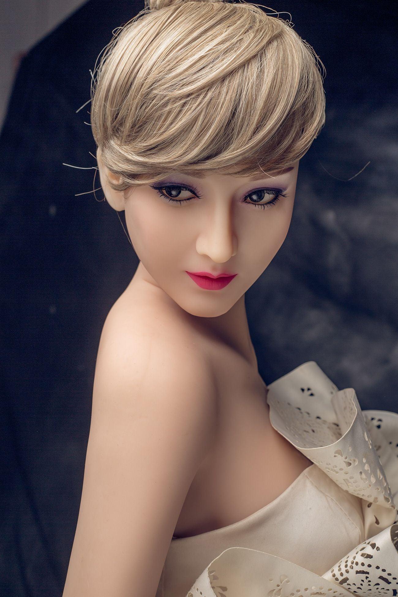 Climax Doll Kamila - Sex Doll Head - White - Lucidtoys