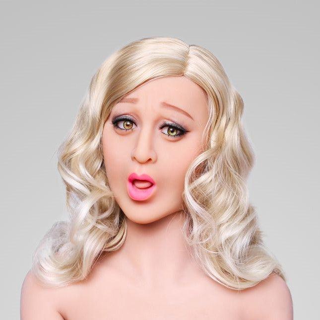 Climax Doll Makayla - Sex Doll Head - Tan - Lucidtoys