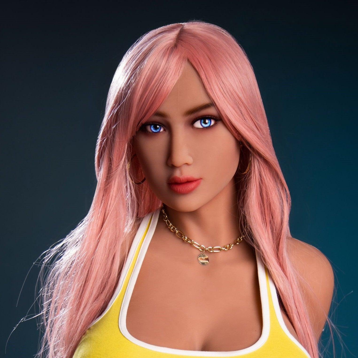 Youqdoll - Ryleigh - Sex Doll Head - Tan - Lucidtoys