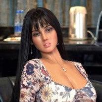 Neodoll Racy - Eleanor - Silicone Sex Doll Head - Brown - Lucidtoys