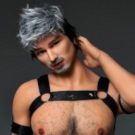 Neodoll Racy - Kelvin - Male Sex Doll Head - Tan - Lucidtoys