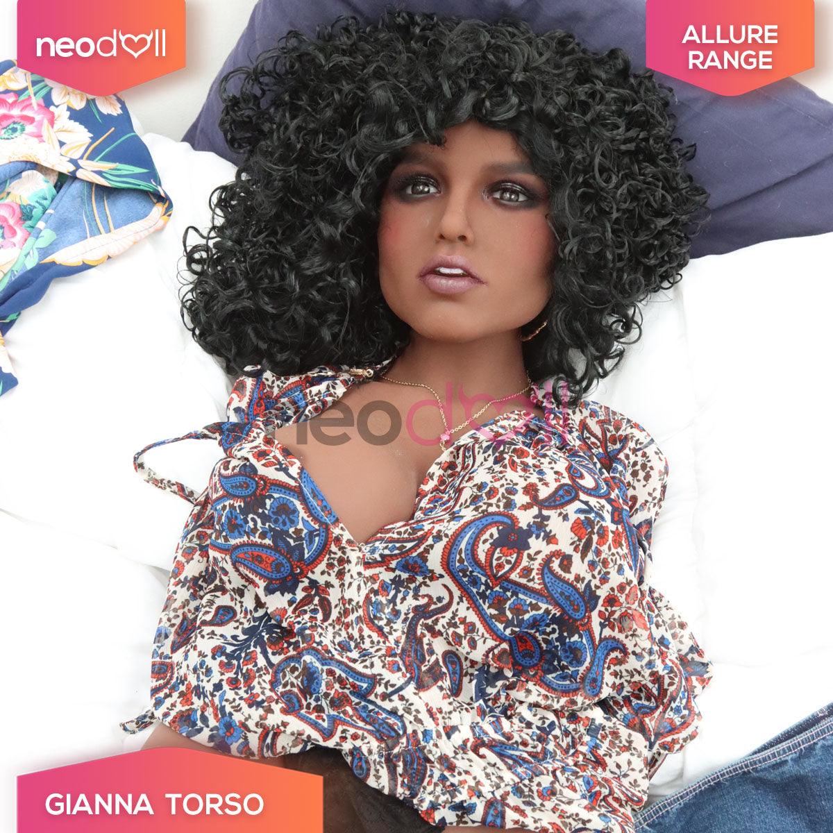 6YE Dolls - Gianna Head With Sex Doll Torso - Black - Lucidtoys