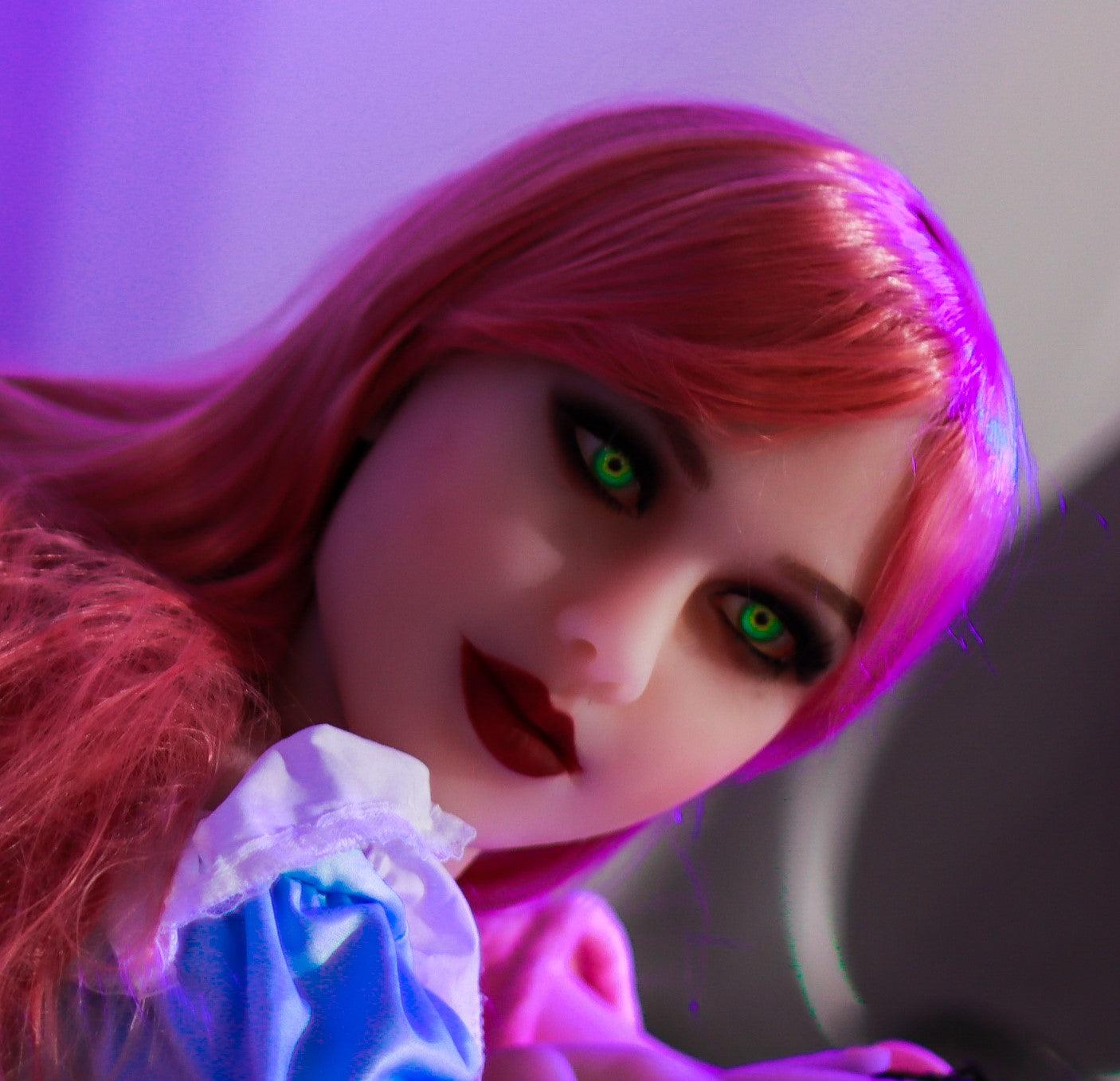 SoulMate Dolls - Alyssa Head - Sex Doll Heads - White - Lucidtoys