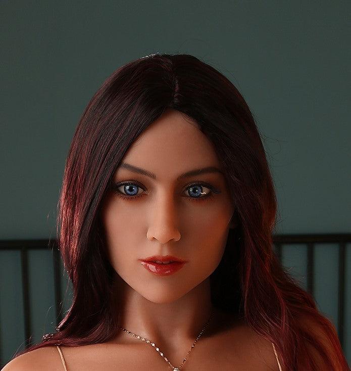 Firedoll -Jocelyn- Sex Doll Head - M16 Compatible -Tan - Lucidtoys