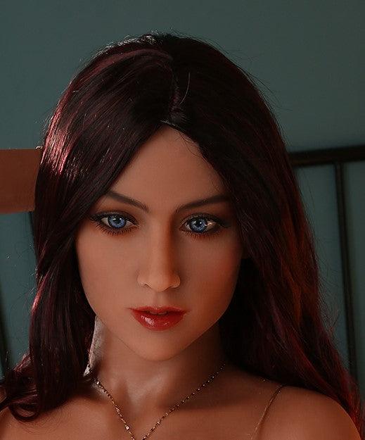 Firedoll -Jocelyn- Sex Doll Head - M16 Compatible -Tan - Lucidtoys