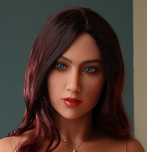 Firedoll -Jocelyn- Sex Doll Head - M16 Compatible -Tan - Lucidtoys