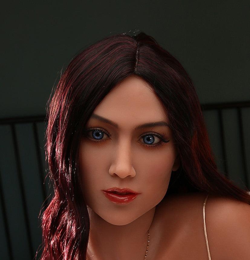Firedoll -Jocelyn- Sex Doll Head - M16 Compatible -Tan - Lucidtoys