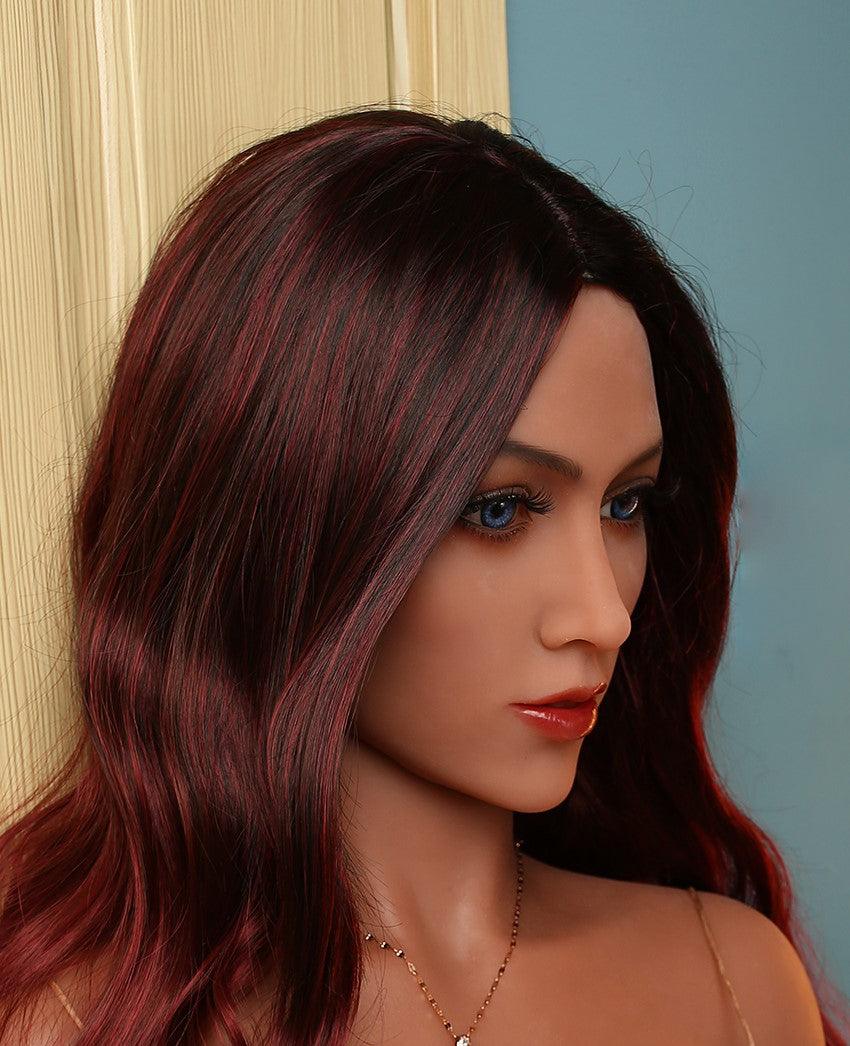 Firedoll -Jocelyn- Sex Doll Head - M16 Compatible -Tan - Lucidtoys