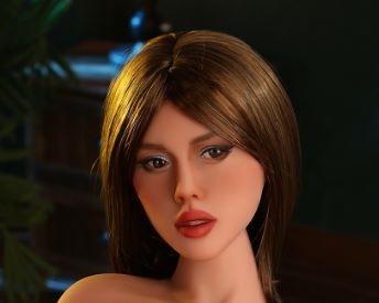 Firedoll - Sex Doll head - M16 - Tan - Lucidtoys